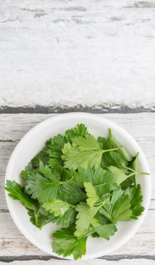 Taze Parlsey otlar bırakır