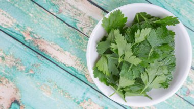 Taze Parlsey otlar bırakır