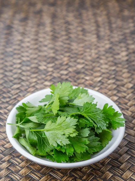 Herbs Daun segar Parlsey — Stok Foto