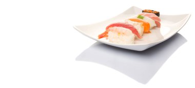 Çeşitli Japon suşi