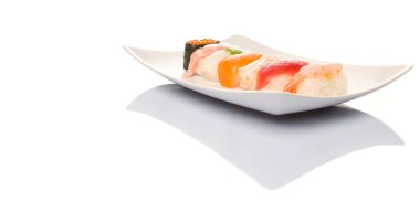 Çeşitli Japon suşi