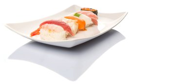 Çeşitli Japon suşi