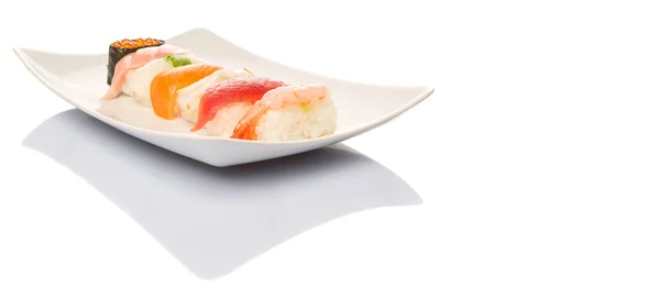 Varios Sushi japoneses — Foto de Stock