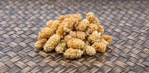 Dried White Mulberry — Stock Photo, Image