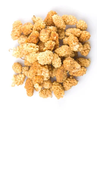 Dried White Mulberry Fruit — Stock Photo, Image