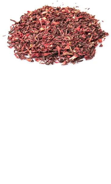 Hibiscus αποξηραμένα φύλλα τσαγιού — Φωτογραφία Αρχείου