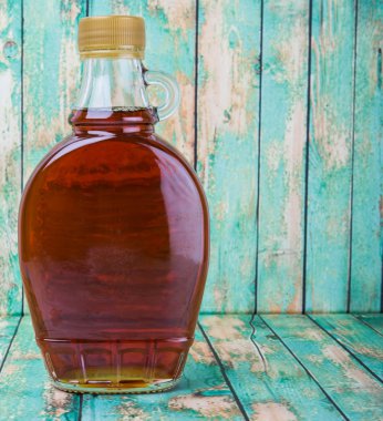 Maple Syrup In Bottle clipart