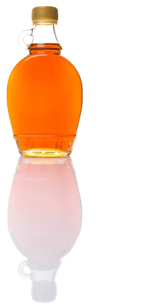 瓶中的枫糖浆 — 图库照片