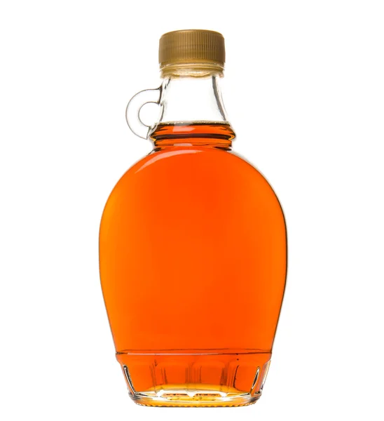 Syrop klonowy w butelce — Zdjęcie stockowe