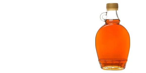 Maple siroop In fles — Stockfoto