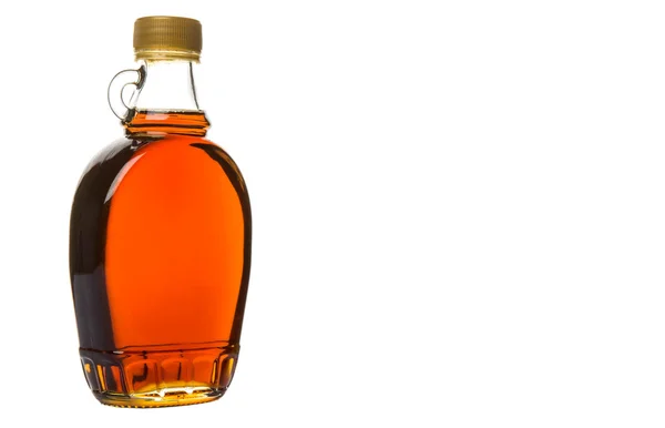 Maple Syrup In Bottle — Stock Photo, Image