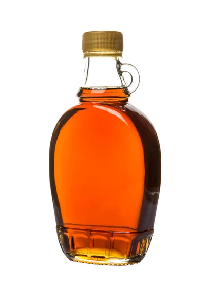 Maple siroop In fles — Stockfoto