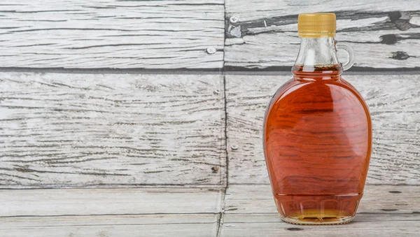 Maple Syrup In Bottle — Stock Photo, Image