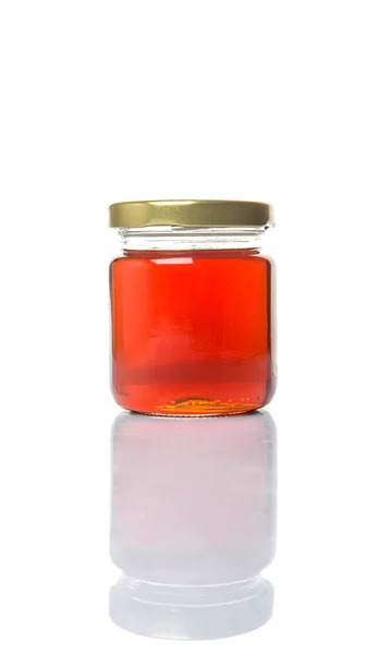 Maple Syrup Mason Jar — Stock Photo, Image