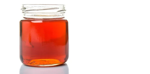 Maple Syrup Mason Jar — Stock Photo, Image