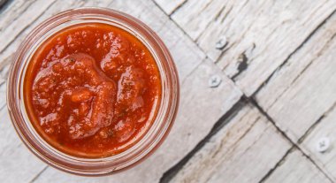 Spagetti sosu Mason kavanoz