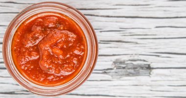 Spagetti sosu Mason kavanoz