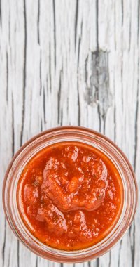 Spagetti sosu Mason kavanoz