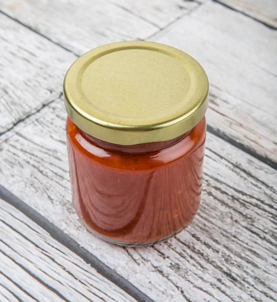 Spaghetti Sauce Mason Jar — Photo