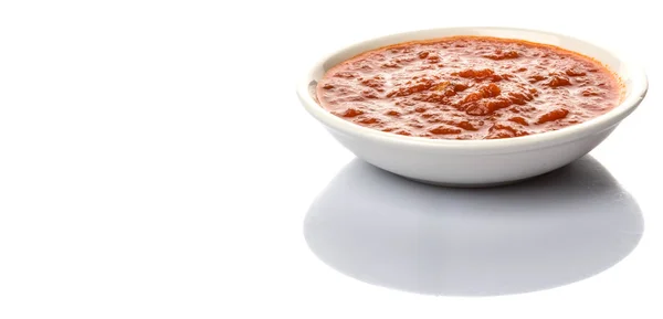 Miski sos spaghetti — Zdjęcie stockowe