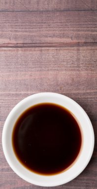 Beyaz kase balsamik sirke