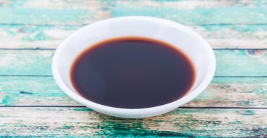 Beyaz kase balsamik sirke