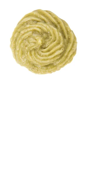 Wasabi pasta isolerade — Stockfoto