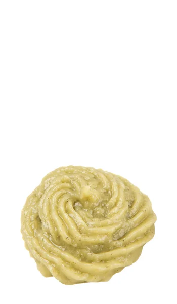 Wasabi pasta isolerade — Stockfoto