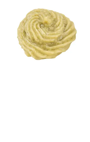 Pasta di Wasabi isolata — Foto Stock