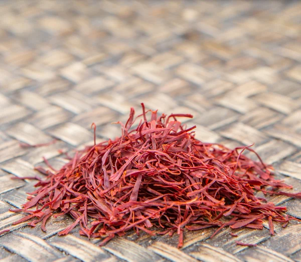 Dried Saffron Spices — Stock Photo, Image