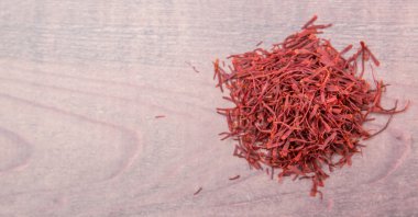 Kurutulmuş safran baharat