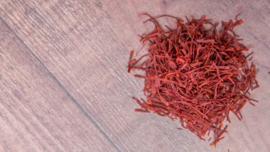 Kurutulmuş safran baharat