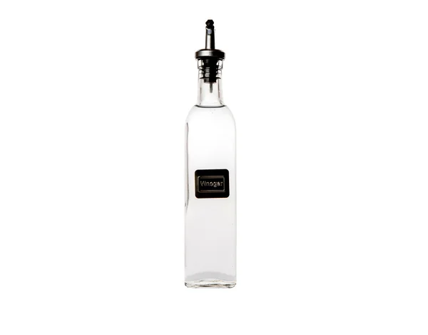 Weißer Essig in der Flasche — Stockfoto