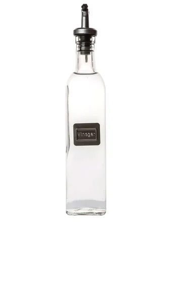 White Vinegar In Bottle — Stock Photo, Image