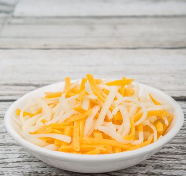 Rendelenmiş Mozzarella ve kaşar peyniri