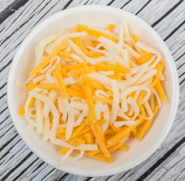 Rendelenmiş Mozzarella ve kaşar peyniri