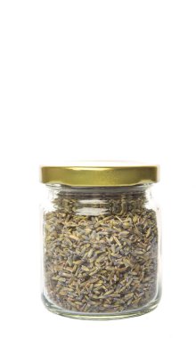 Kurutulmuş lavanta bitkisel çay