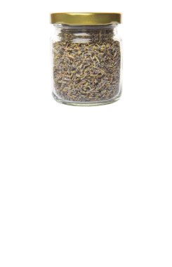 Kurutulmuş lavanta bitkisel çay