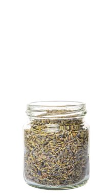 Kurutulmuş lavanta bitkisel çay