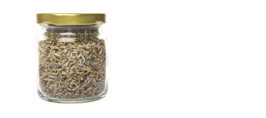 Kurutulmuş lavanta bitkisel çay