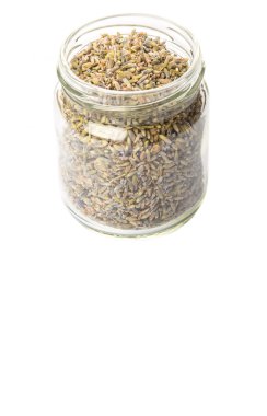 Kurutulmuş lavanta bitkisel çay