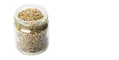 Kurutulmuş lavanta bitkisel çay