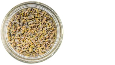 Kurutulmuş lavanta bitkisel çay