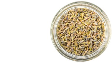 Kurutulmuş lavanta bitkisel çay