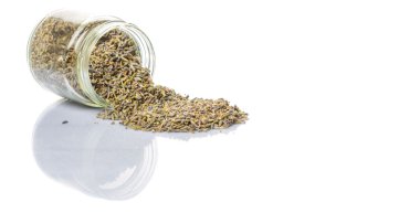 Kurutulmuş lavanta bitkisel çay