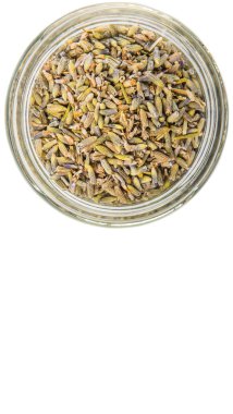 Kurutulmuş lavanta bitkisel çay