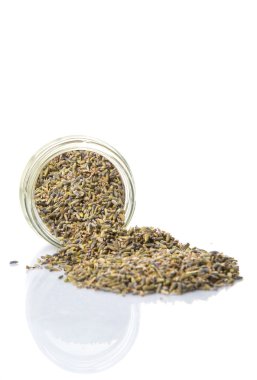 Kurutulmuş lavanta bitkisel çay