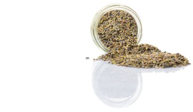 Kurutulmuş lavanta bitkisel çay