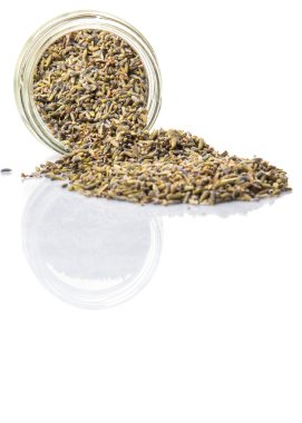 Kurutulmuş lavanta bitkisel çay