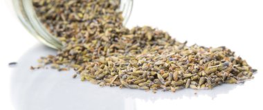 Kurutulmuş lavanta bitkisel çay